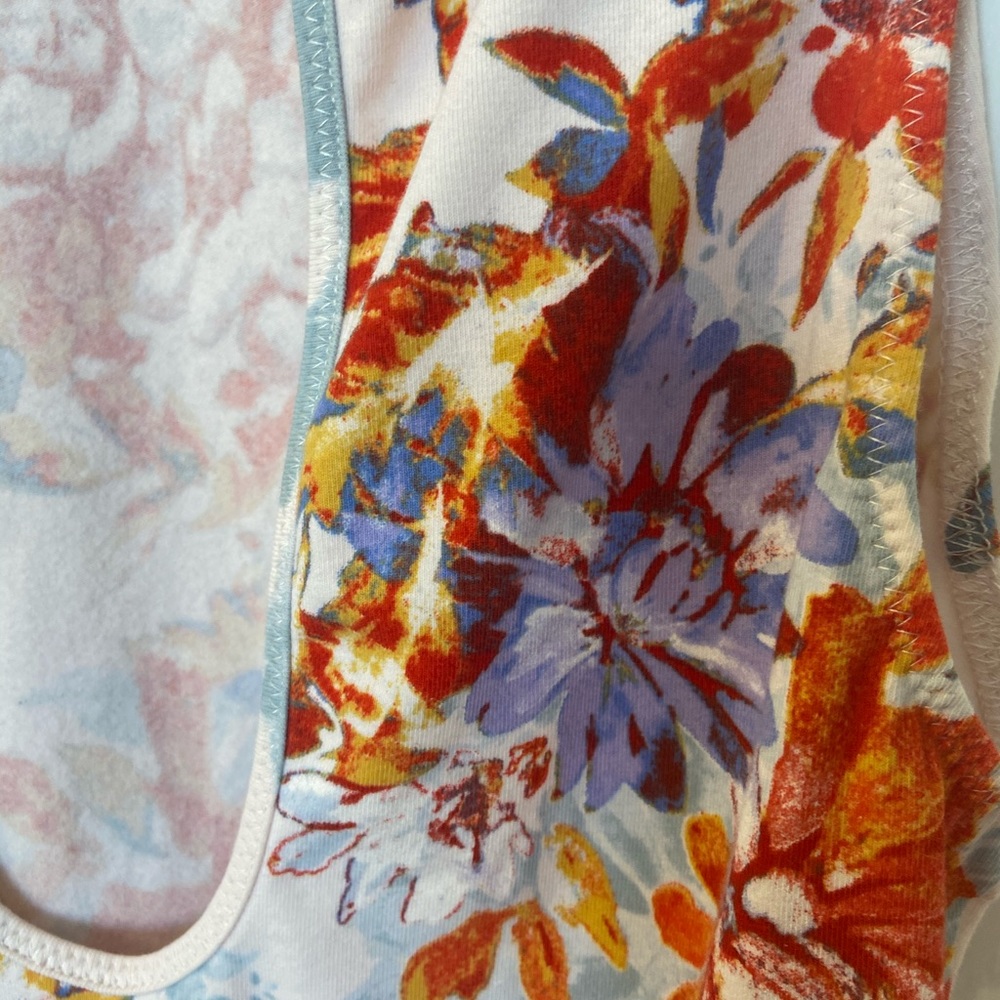 New free people floral turtle neck onesie small - Picture 3 of 5